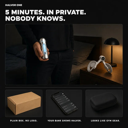 5 minutes in private: plain box, neutral billing, looks like gym gear