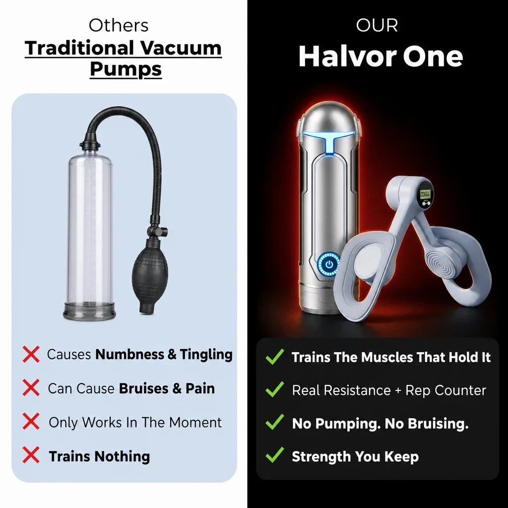 Traditional vacuum pumps vs Halvor One