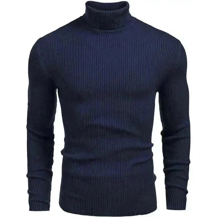 Turtleneck Classic Knit Sweater