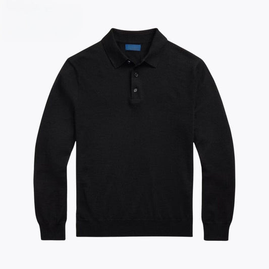 Wool Polo-Collar Jumper