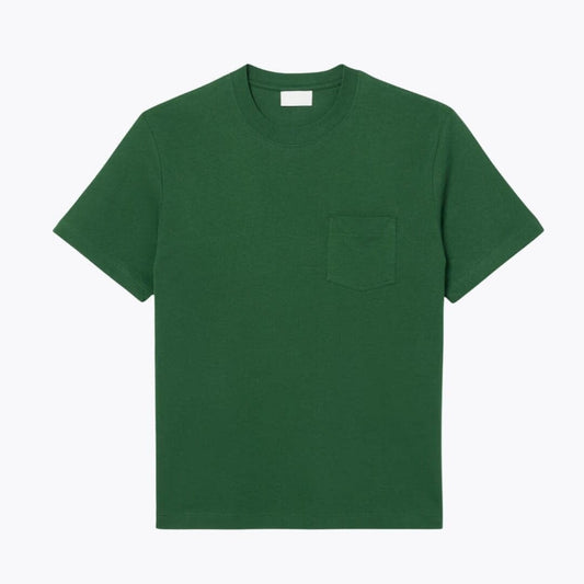 Cotton T-Shirt With Breast Pocket