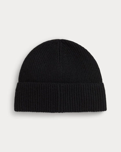Polo Bear Ribbed Knit Hat
