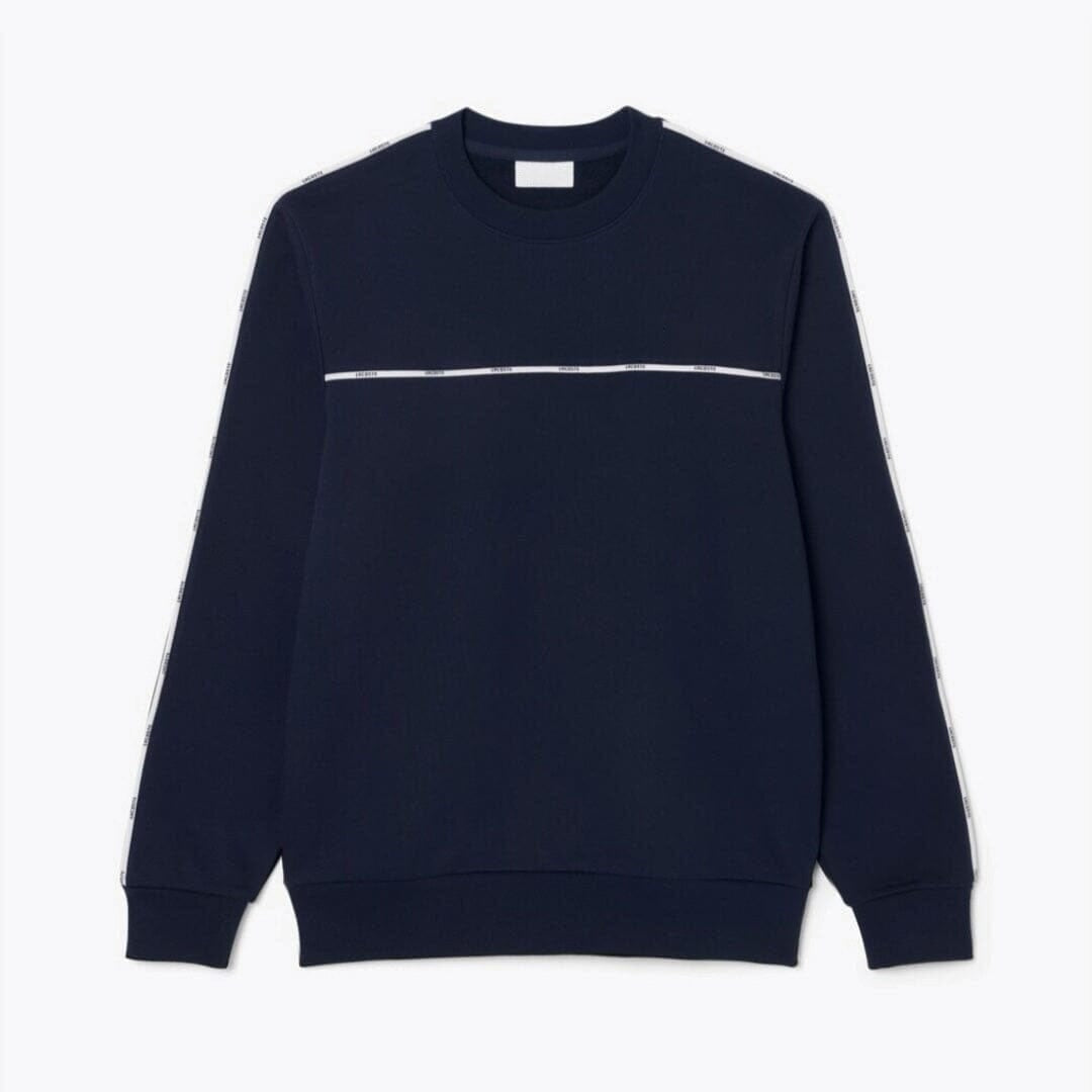 Logo Trim Fleece Sweatshirt