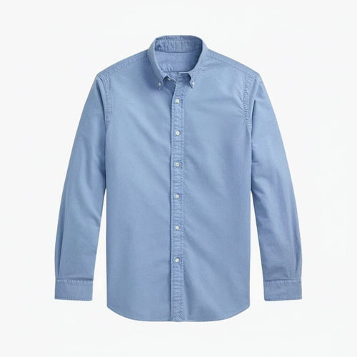 Slim Fit Garment-Dyed Oxford Shirt
