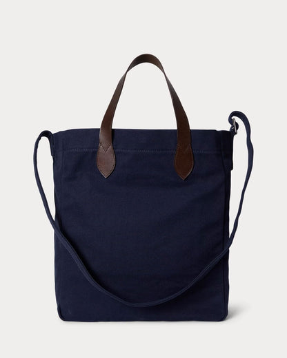 Polo Bear Canvas Shopper Tote