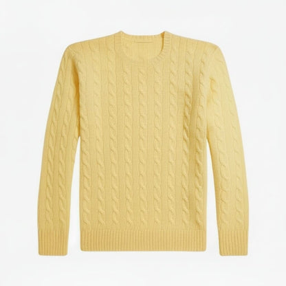 Cable-Knit Wool-Cashmere Jumper