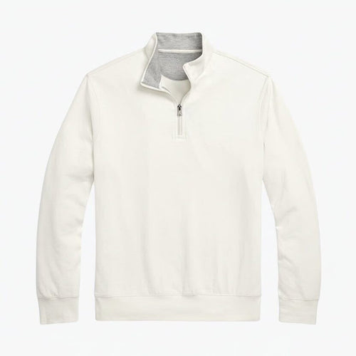 Luxury Jersey Quarter-Zip Pullover