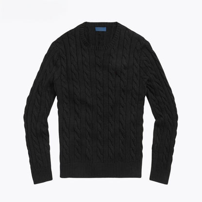 Cable-Knit Cotton Jumper