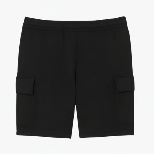 Cotton Fleece Cargo Shorts