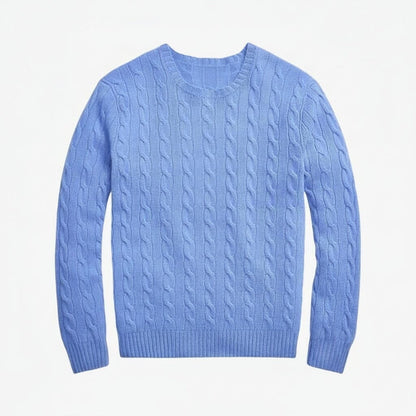 Cable-Knit Wool-Cashmere Jumper