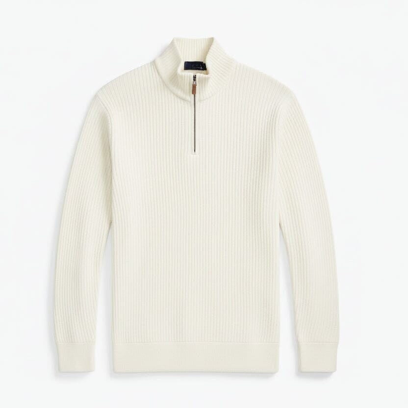 Estate-Rib Quarter-Zip Pullover