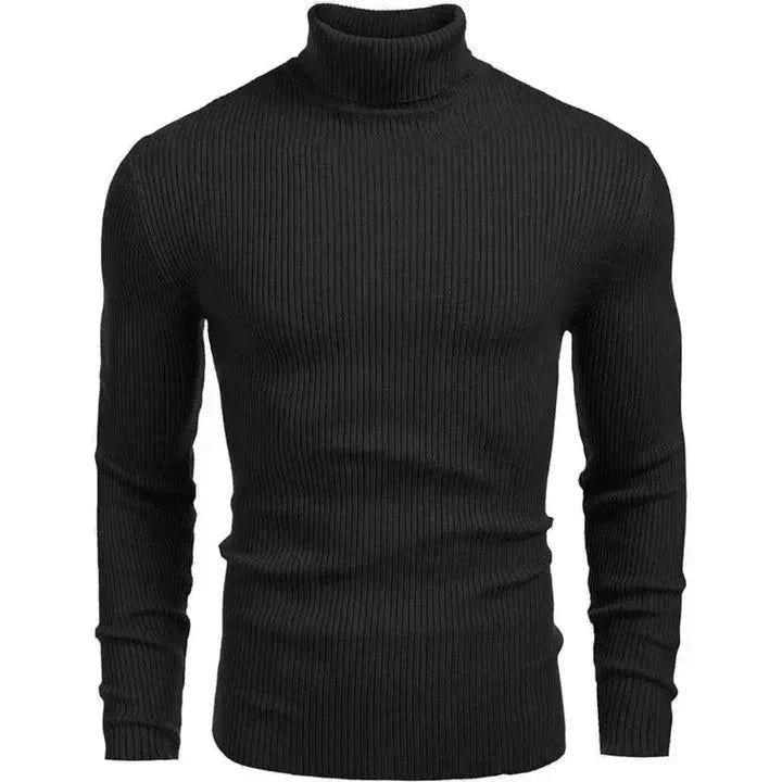 Turtleneck Classic Knit Sweater