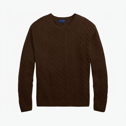 Cable-Knit Wool-Cashmere Jumper