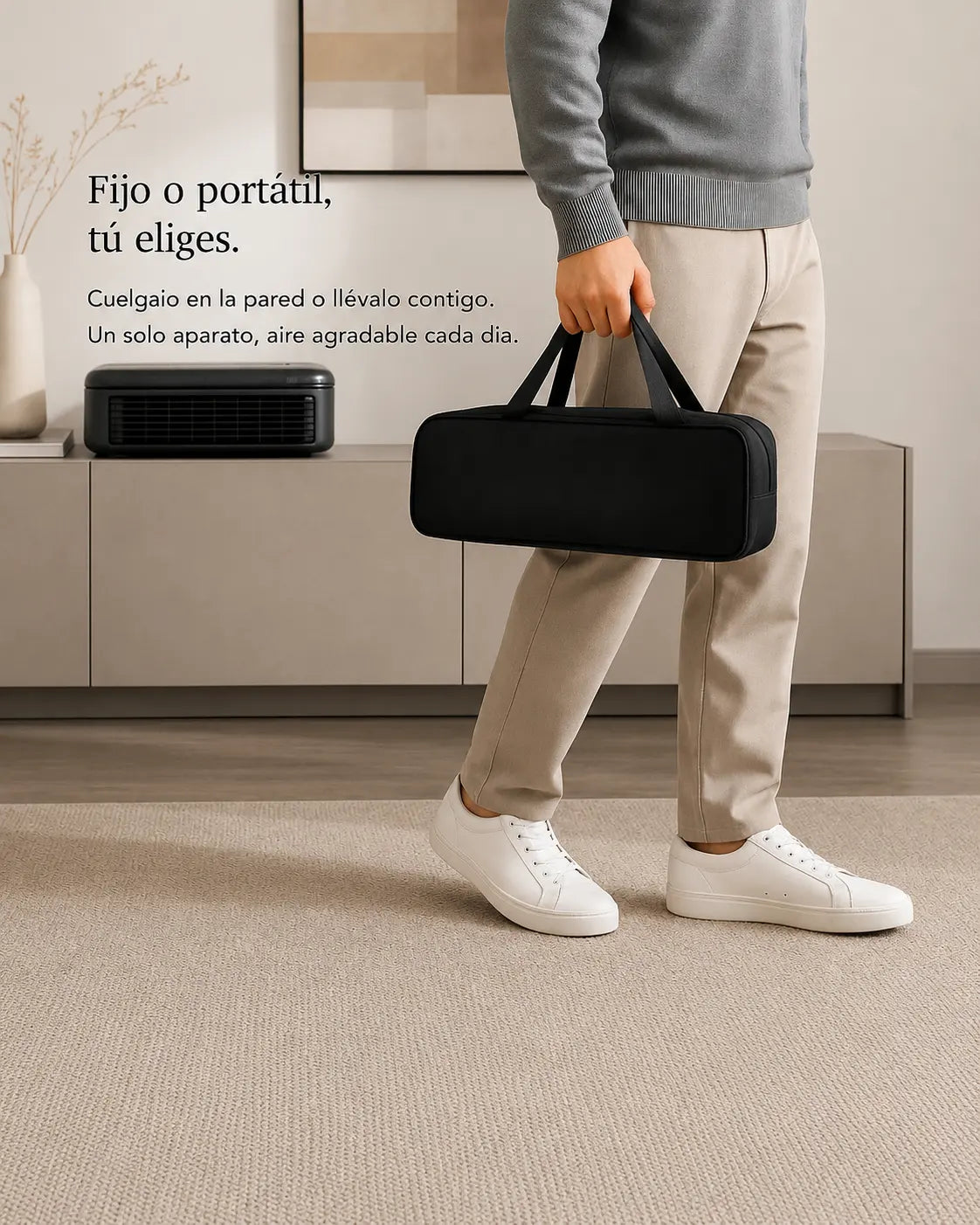 Aire Acondicionado Portátil TurboHielo 2 en 1